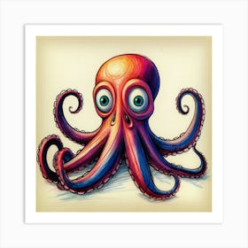 Octopus 108 Art Print