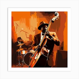 Jazz Musician 32 Art Print