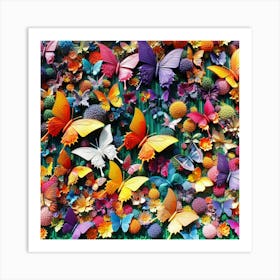 Butterfly Wall Art Art Print