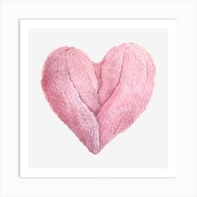 Heart Of Pink Art Print