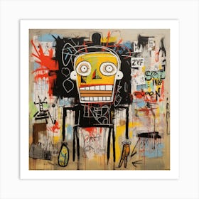 Robot 5 Art Print