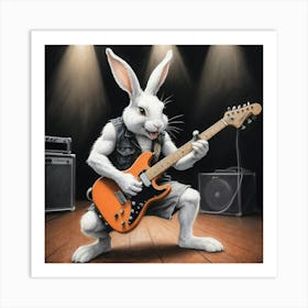 Bunny Rocker 5 Art Print