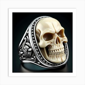 Skull Ring 3 Art Print