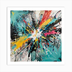 Abstract Painting 3 Art Print