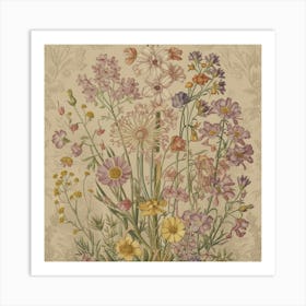 Wildflowers 50 Art Print