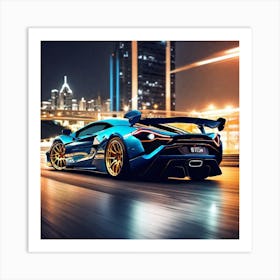 Mclaren 720s Wallpaper 7 Art Print