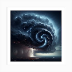 Lightning Storm 1 Art Print