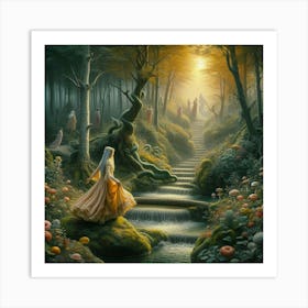 Fairytale Forest 1 Art Print