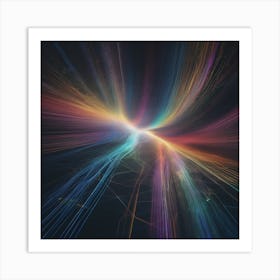 Abstract Space Background 4 Art Print