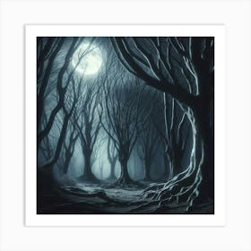 Dark Forest 90 Art Print