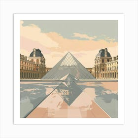 Louvre Art Print