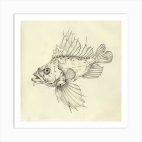 Lionfish Art Print