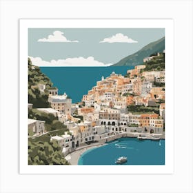 Italy Illustration Art Print Art Print