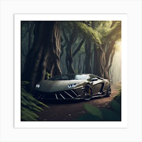 Lambo Art Print