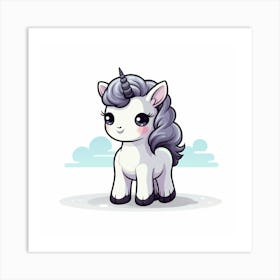 Cute Unicorn 576 Art Print