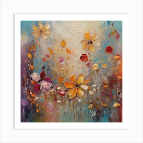 Flower glade 8 Art Print