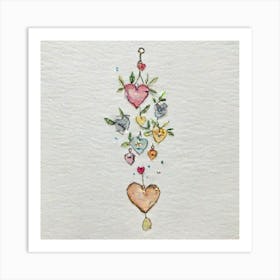 Heart Catcher Art Print