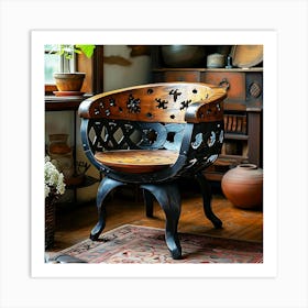 Antique Chair 1 Art Print