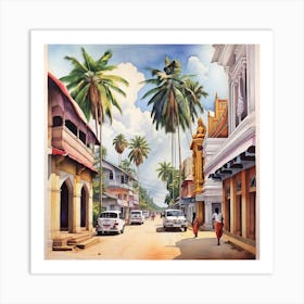 Sri Lankan Street Art Print