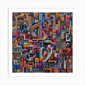 Abstract Painting Art Print