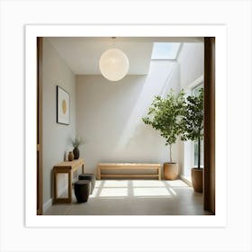 Hallway - Hallway Stock Videos & Royalty-Free Footage 14 Art Print