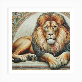 Lion king Art Print