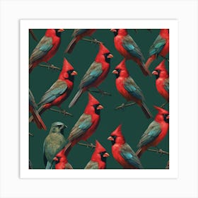 Cardinals 9 Art Print