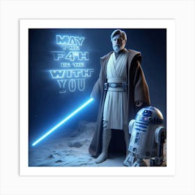 May The Fourth Be With You 4 Art Print