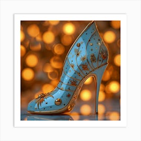 High Heeled Shoe 2 Art Print