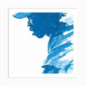 Tennis Player 3 Art Print