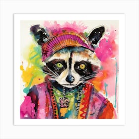 Raccoon 3 Art Print