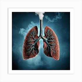 Lungs Stock Videos & Royalty-Free Footage 25 Art Print