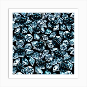 Blue Diamonds Affiche