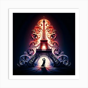 Eiffel Tower 6 Art Print