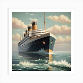 Titanic 7 Art Print