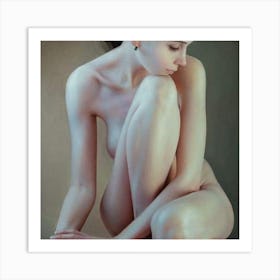 Nude Woman Art Print