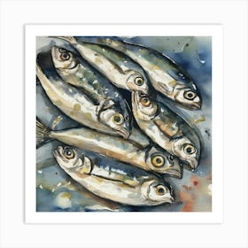 Sardines chapitre 2 Art Print