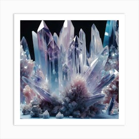 Crystal World 9 Art Print