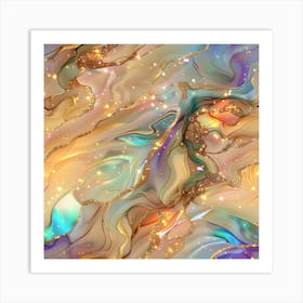 Luxe Marble (12) Art Print