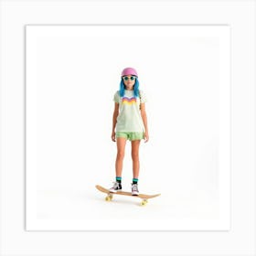 Skateboarder Art Print