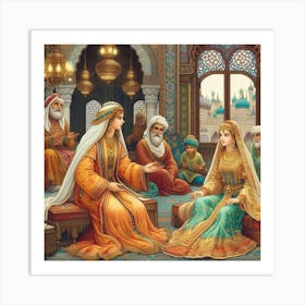 Islamic Wedding82 Art Print