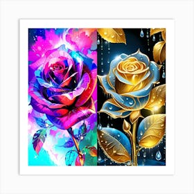 Roses Art Print