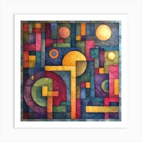 Abstract Painting 10 Art Print