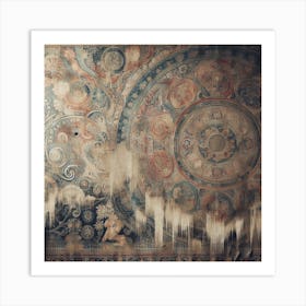 Old Wall Art Print