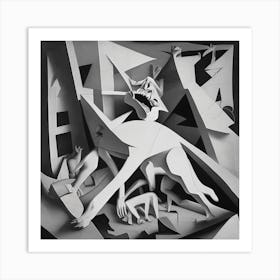 'The Wolf' 2 Art Print