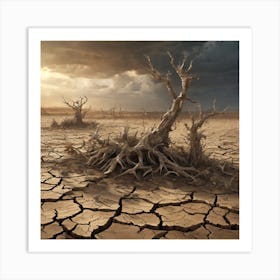 Dry Land 23 Art Print