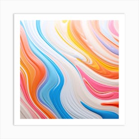 Abstract Background Art Print