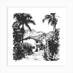 California House Art Print