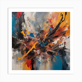 Abstract Painting A Art Print