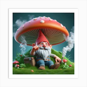 Gnome 6 Art Print